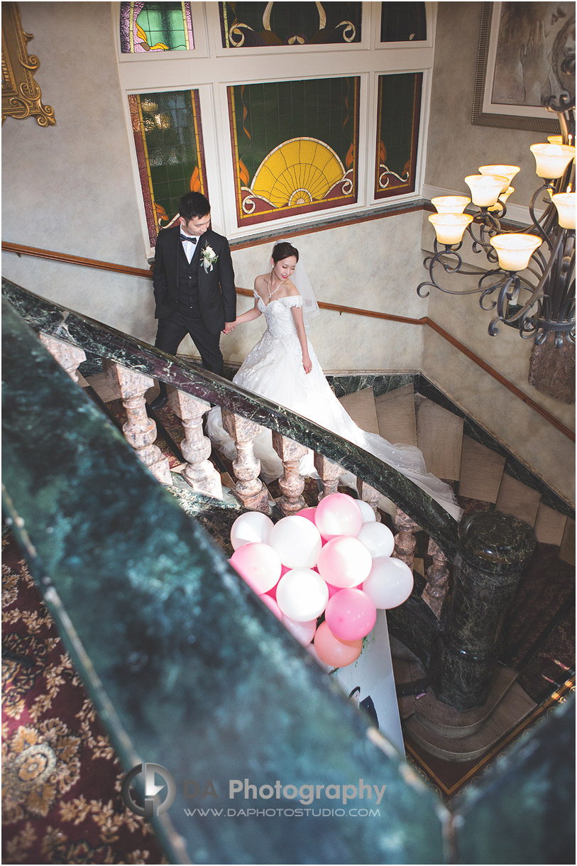 Bride and Groom at Edgewater Manor