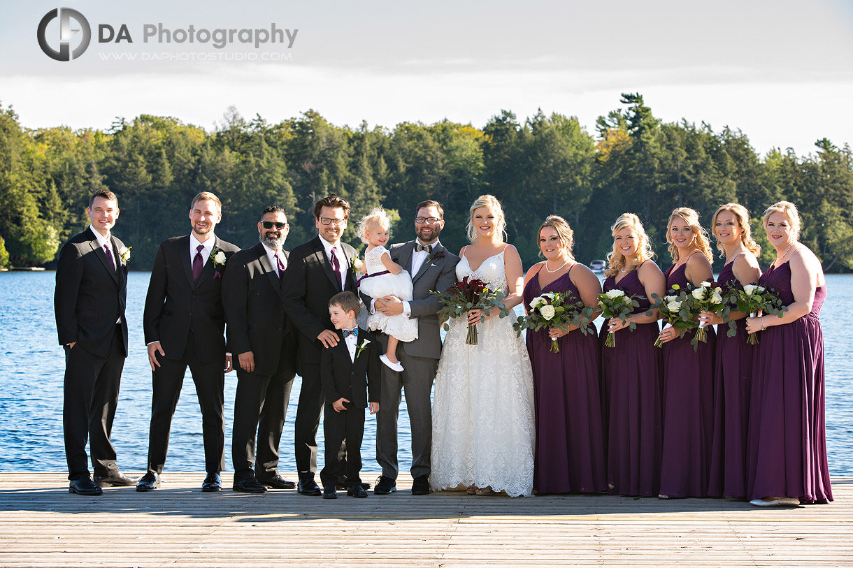 Wedding Day Photos at JW Marriott The Rosseau Muskoka Resort