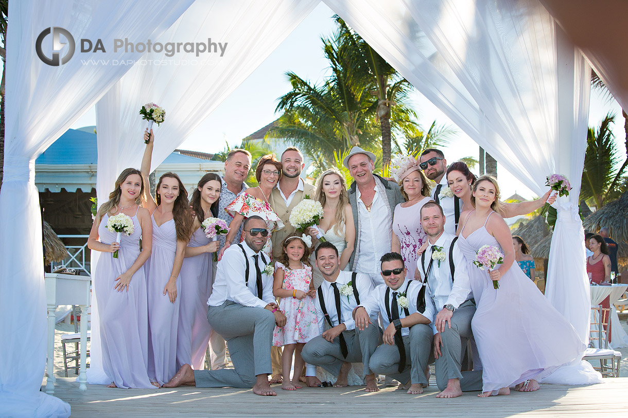 Wedding Day Photos on the beach