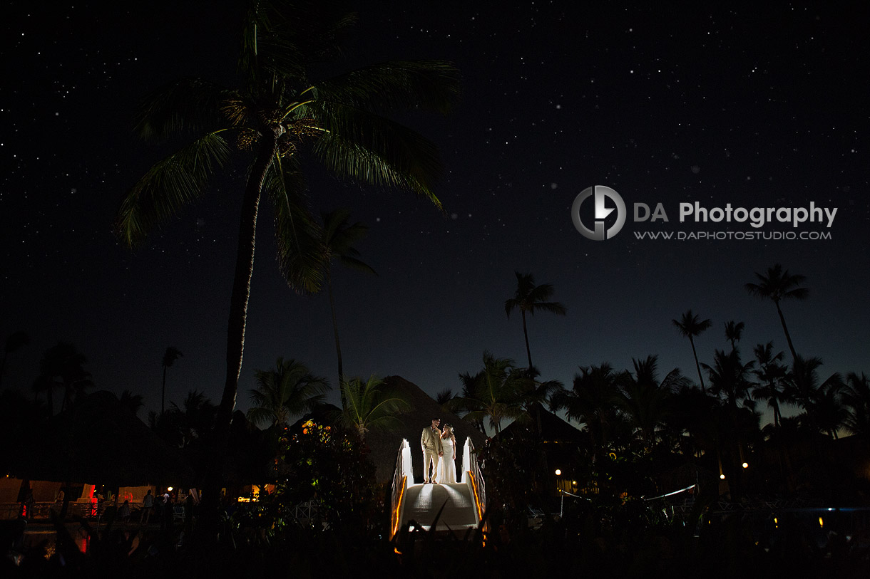 Wedding Day Photos at Night