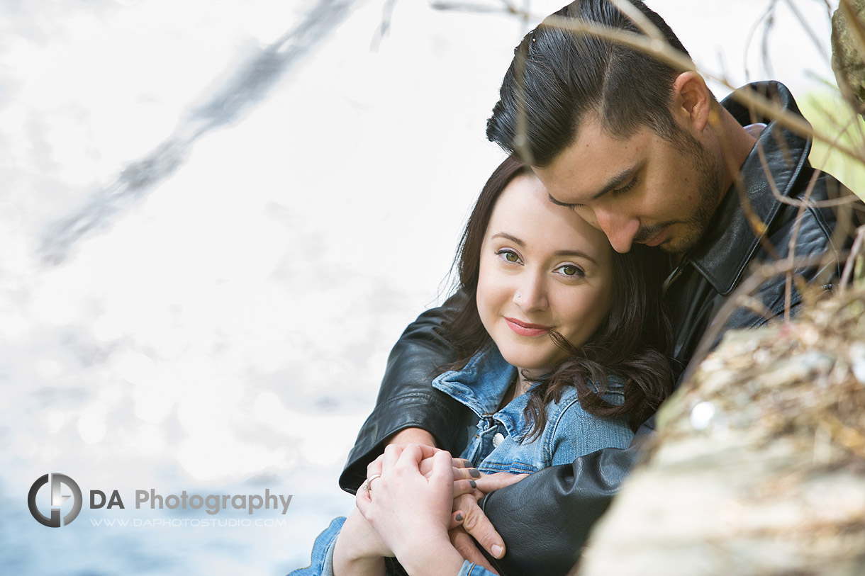 Georgetown engagement photo