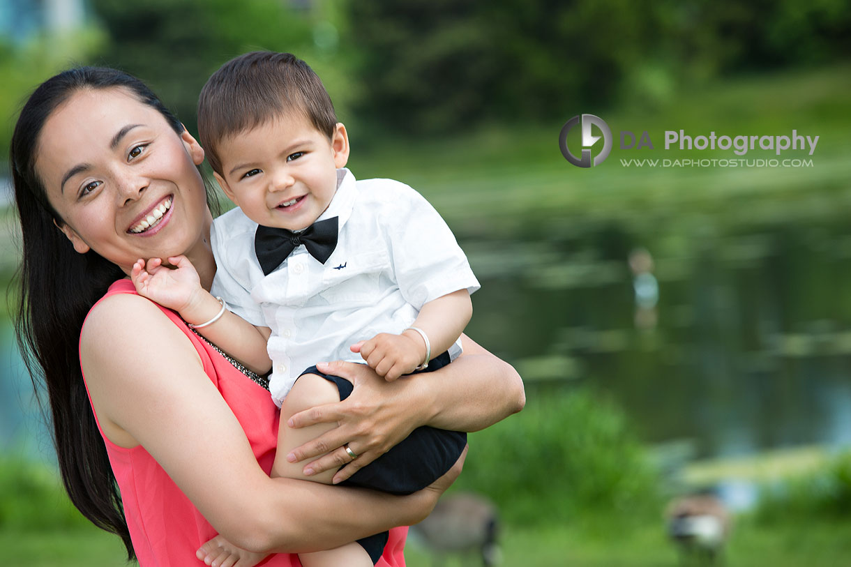 Family Portraits in Spring