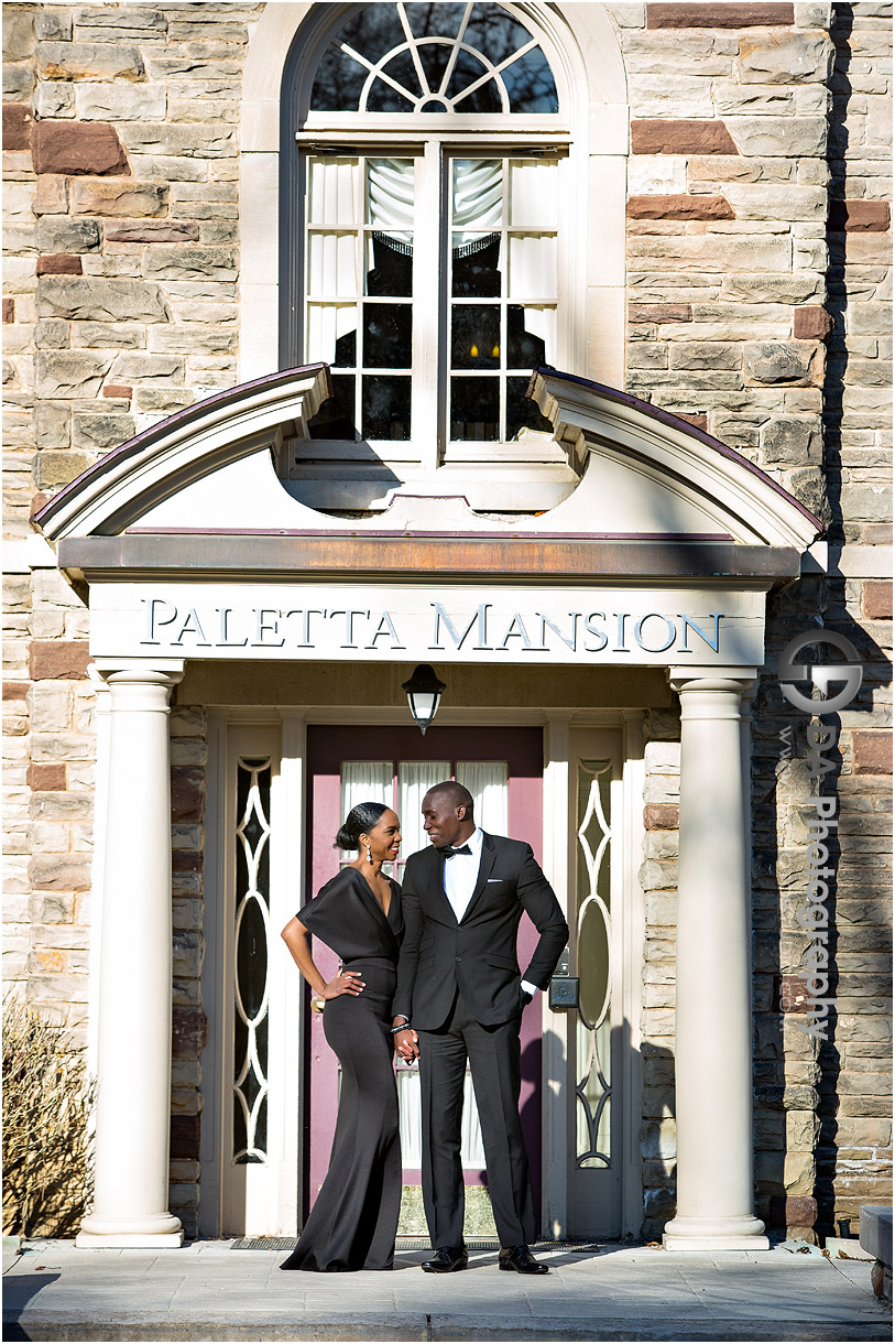 Paletta Mansion Engagement Picture