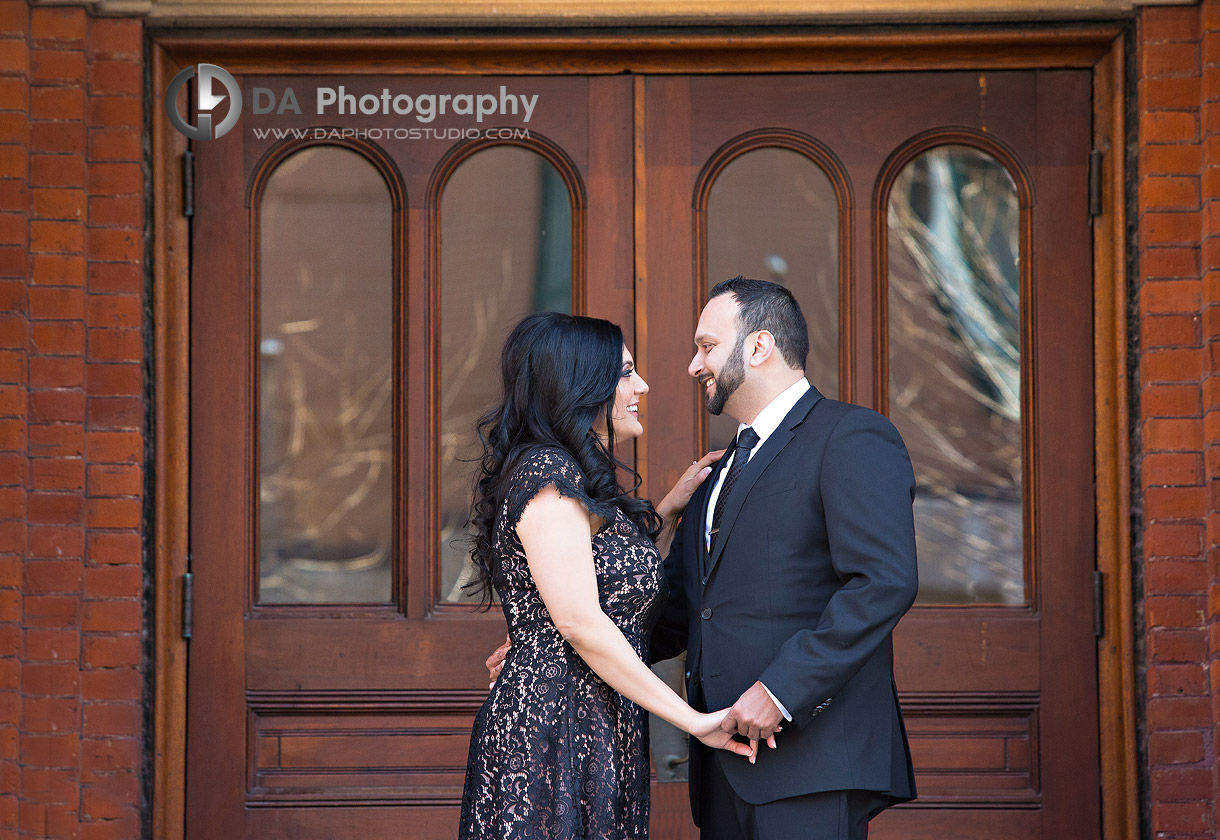 Yorkville Engagement Photo