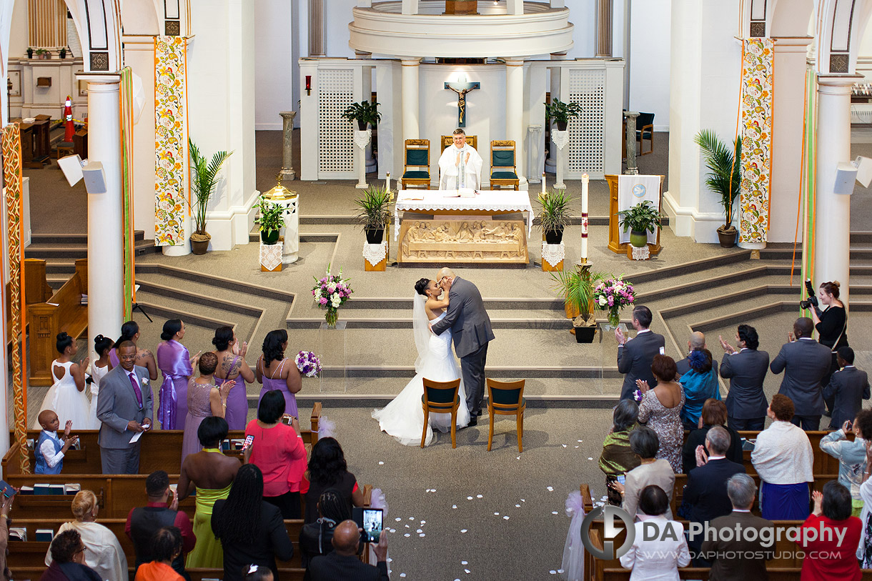 Wedding Ceremony at Our Lady of Lourdes Church in Toronto