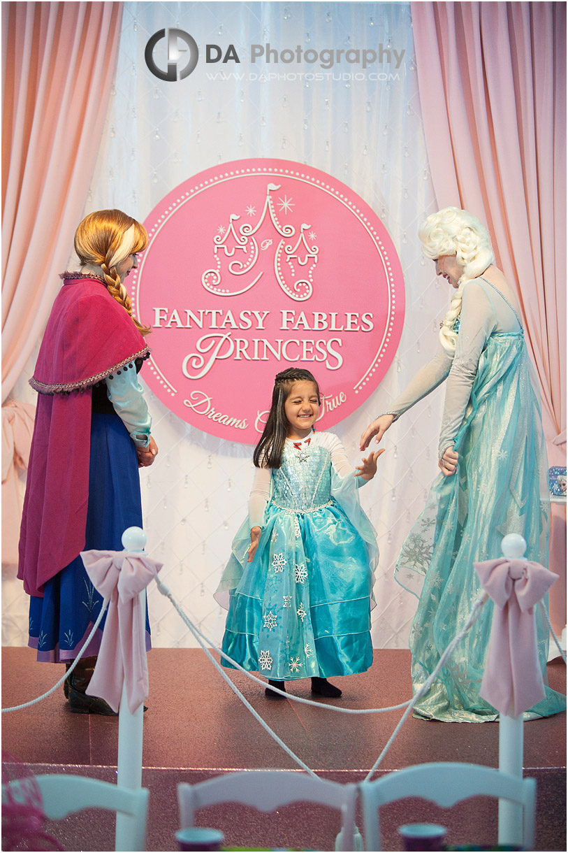 Fantasy Fables Princess Ballroom birthday Photography