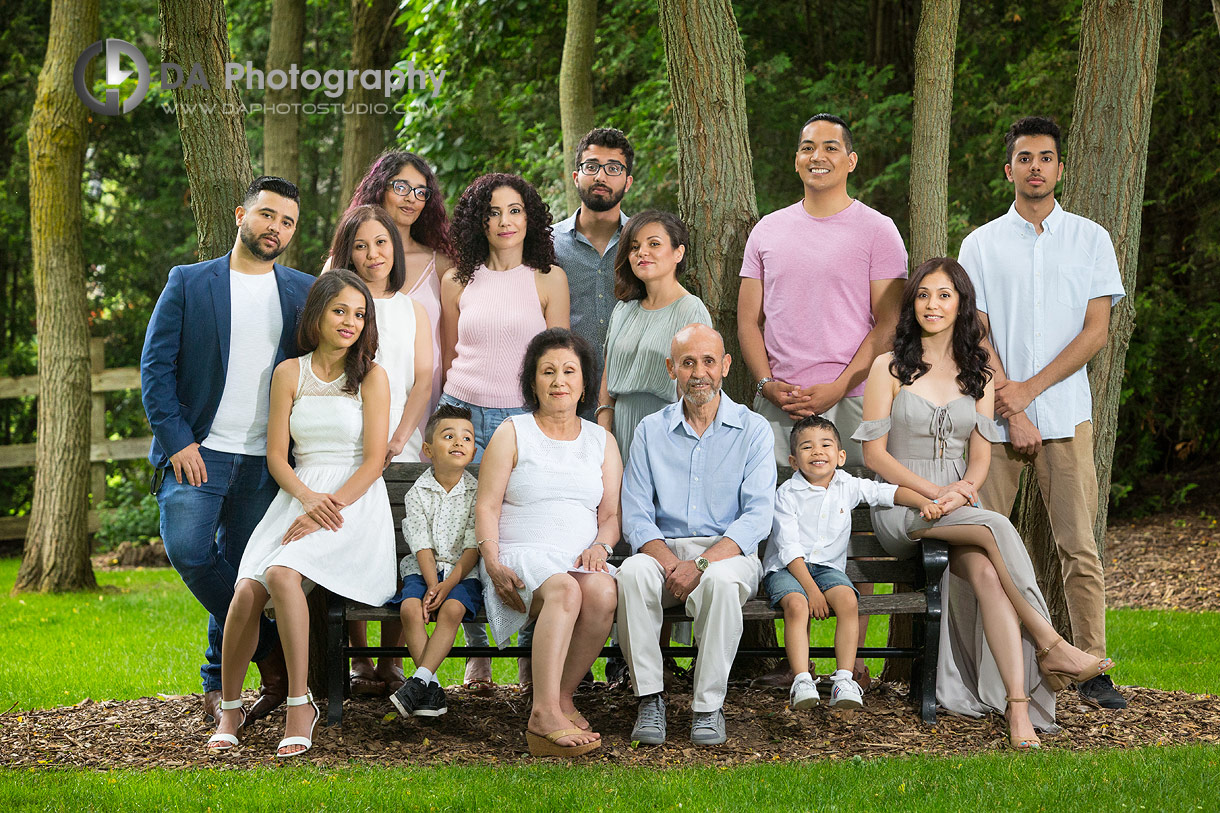 Group Family Photos in the forest