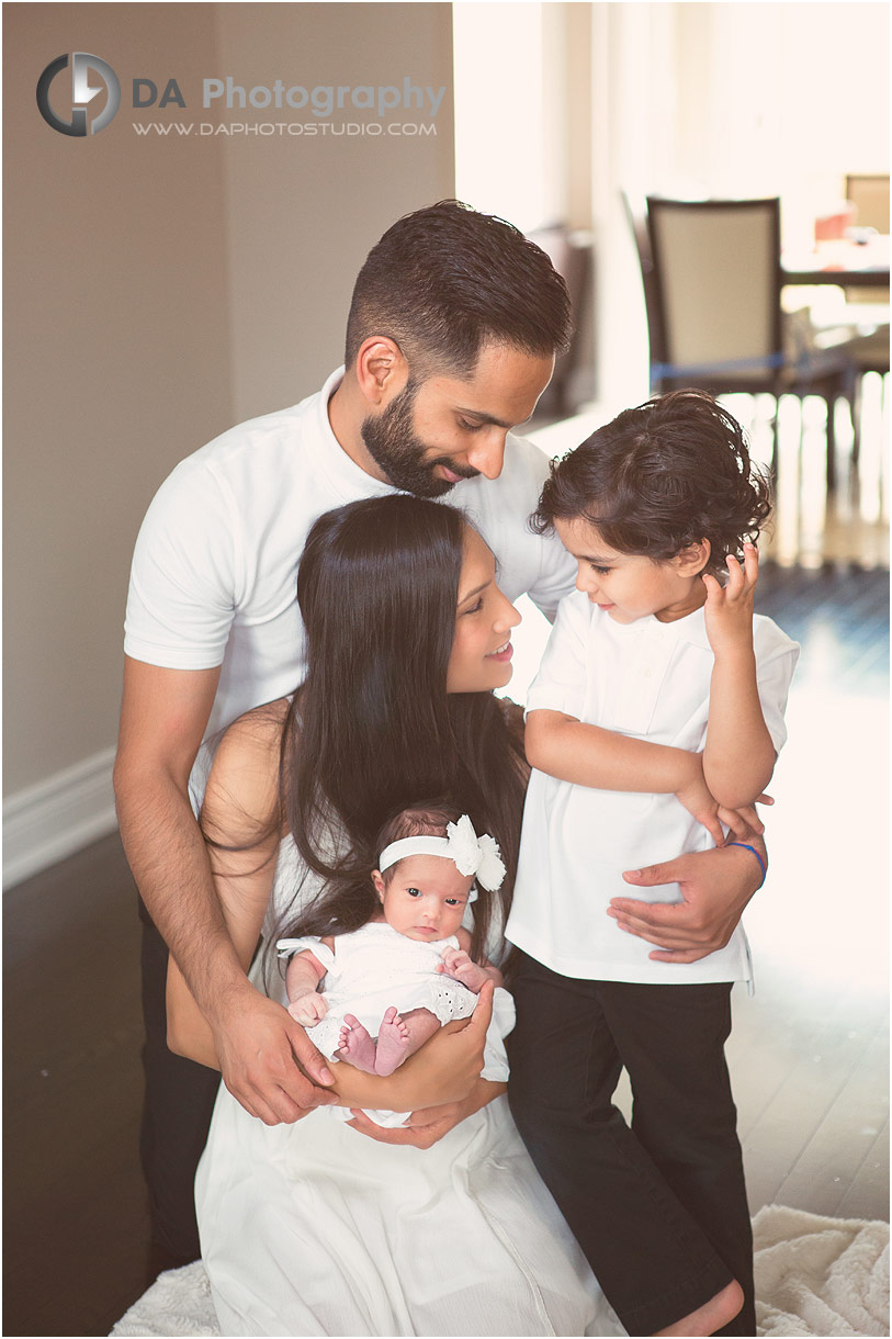 Indoor Family Photos in Brampton