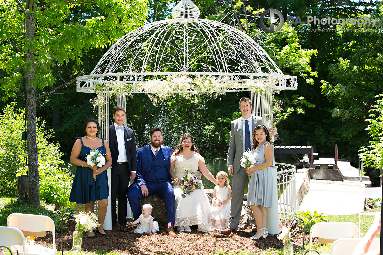 Bridal party at The Falls Inn and Spa