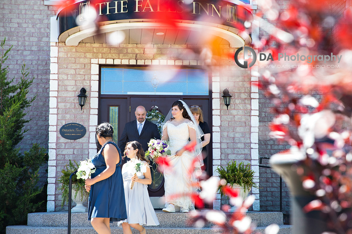 Bride in Walter Falls