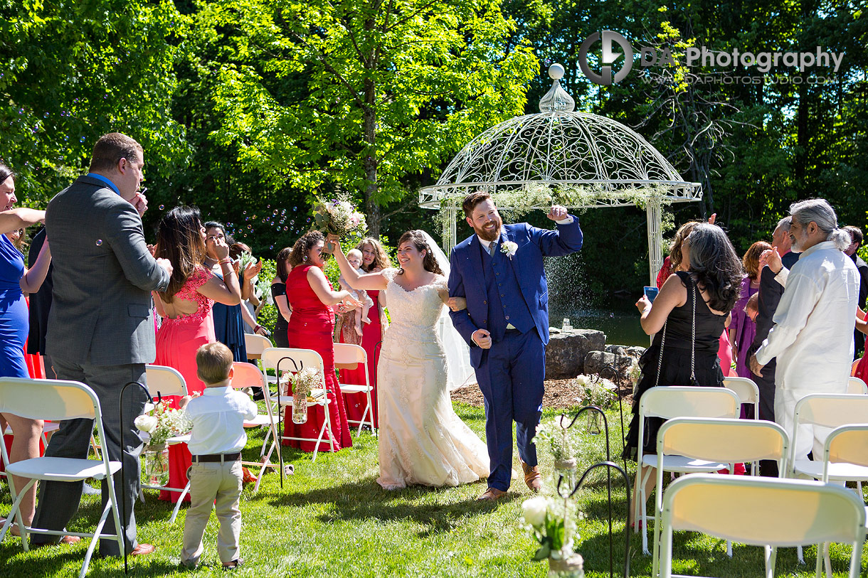 Walter Falls Wedding Ceremony