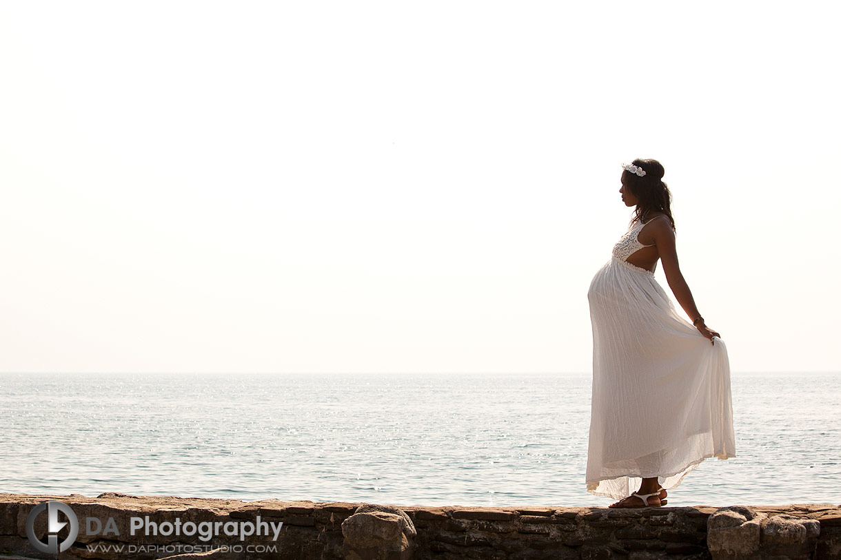 Maternity photo session at Gairloch Gardens