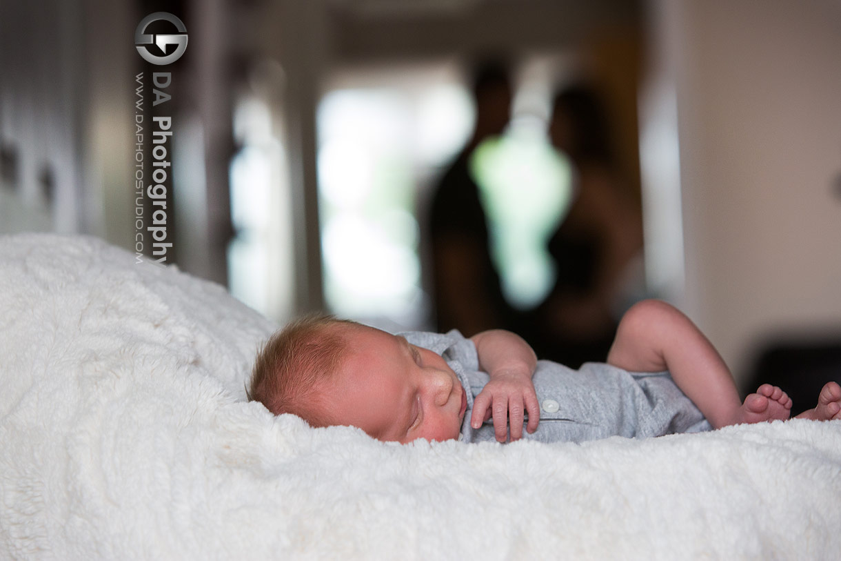 Newborn lifestyle session