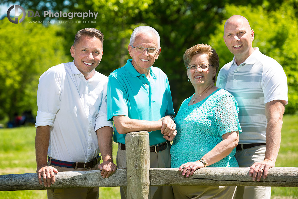 Costumer experience in Outdoor Family Portraits 