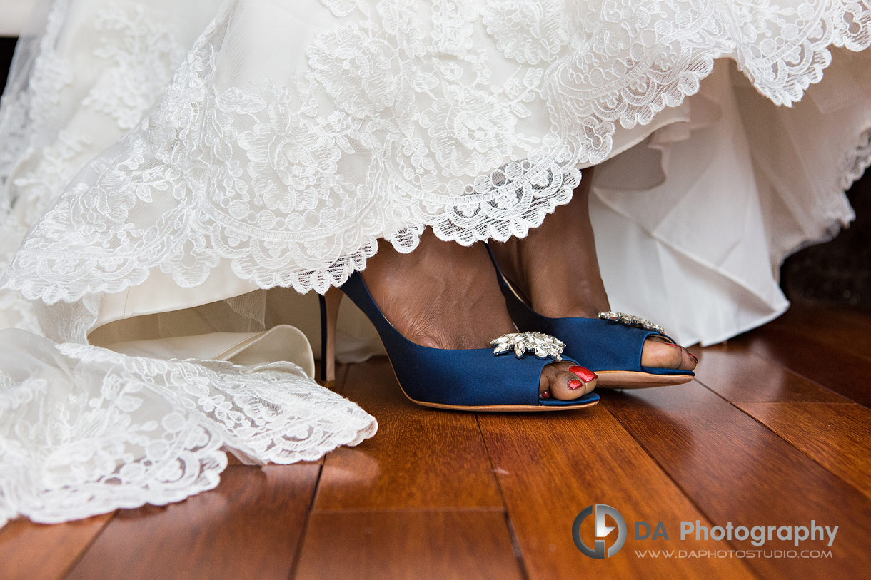 Bride's shoes in Brampton