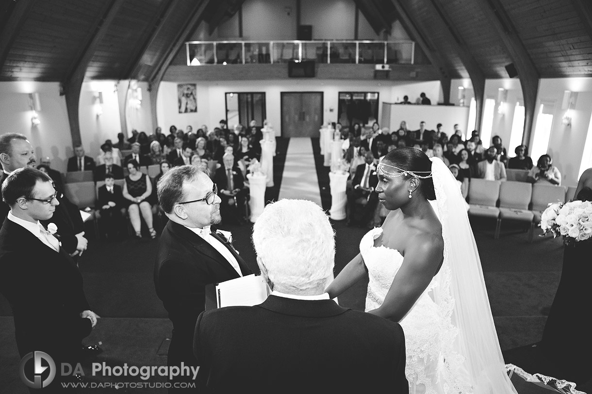 Church wedding ceremonies at Heart Lake Baptist Church in Brampton