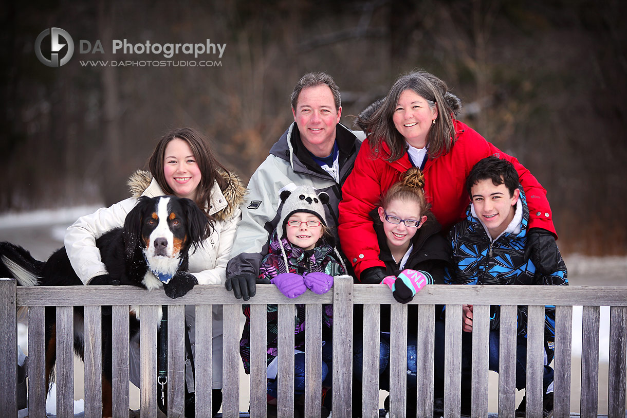 Riverwood Conservancy Winter Family Session 