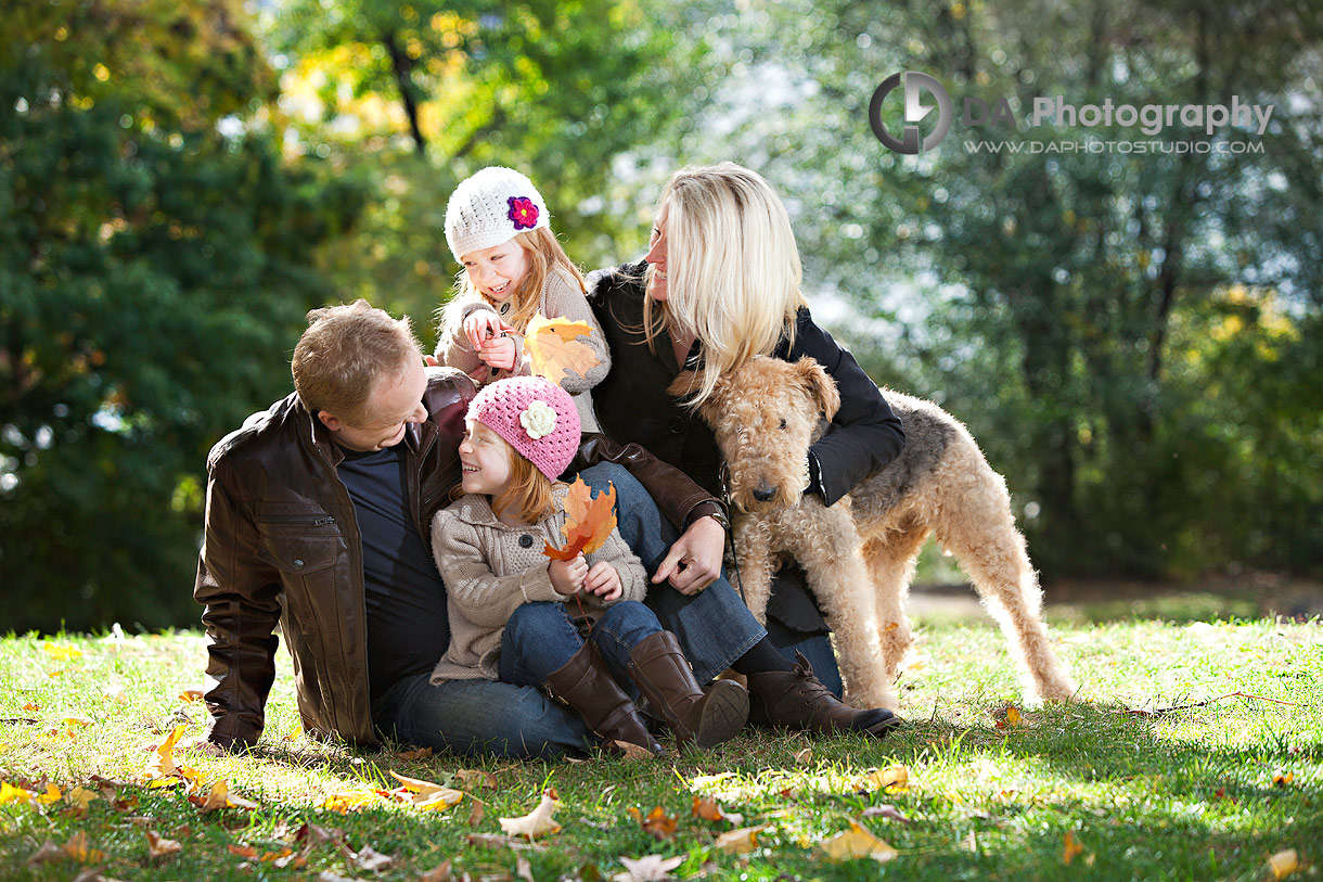 LaSalle Family Session with dog