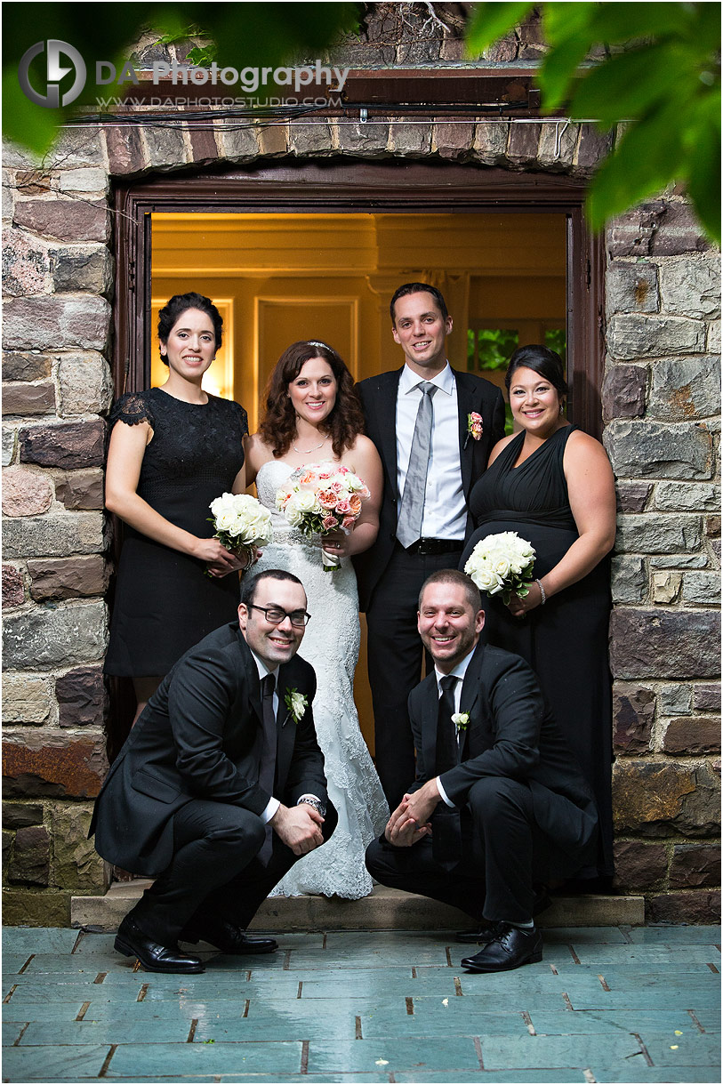 Bridal Party at Bob Rumball Manor