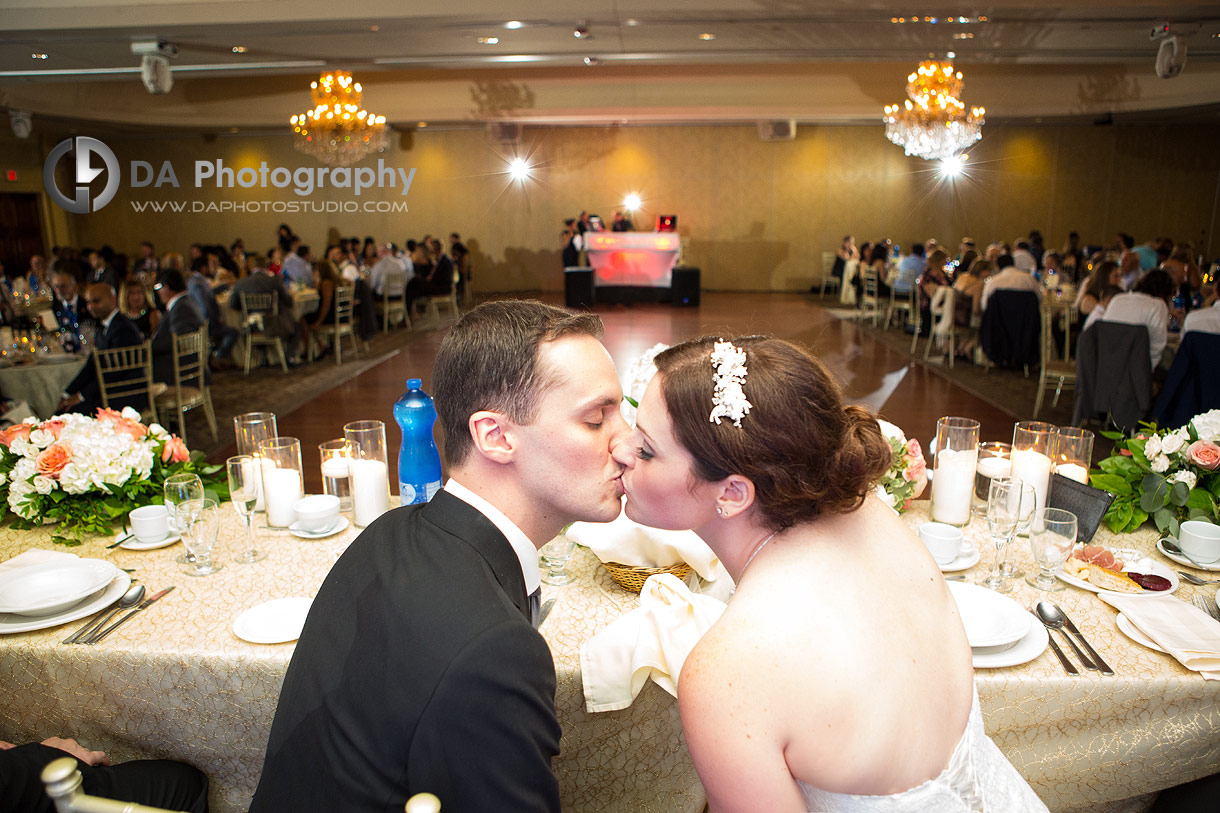 Reception photos at Da Vinci Hall Wedding