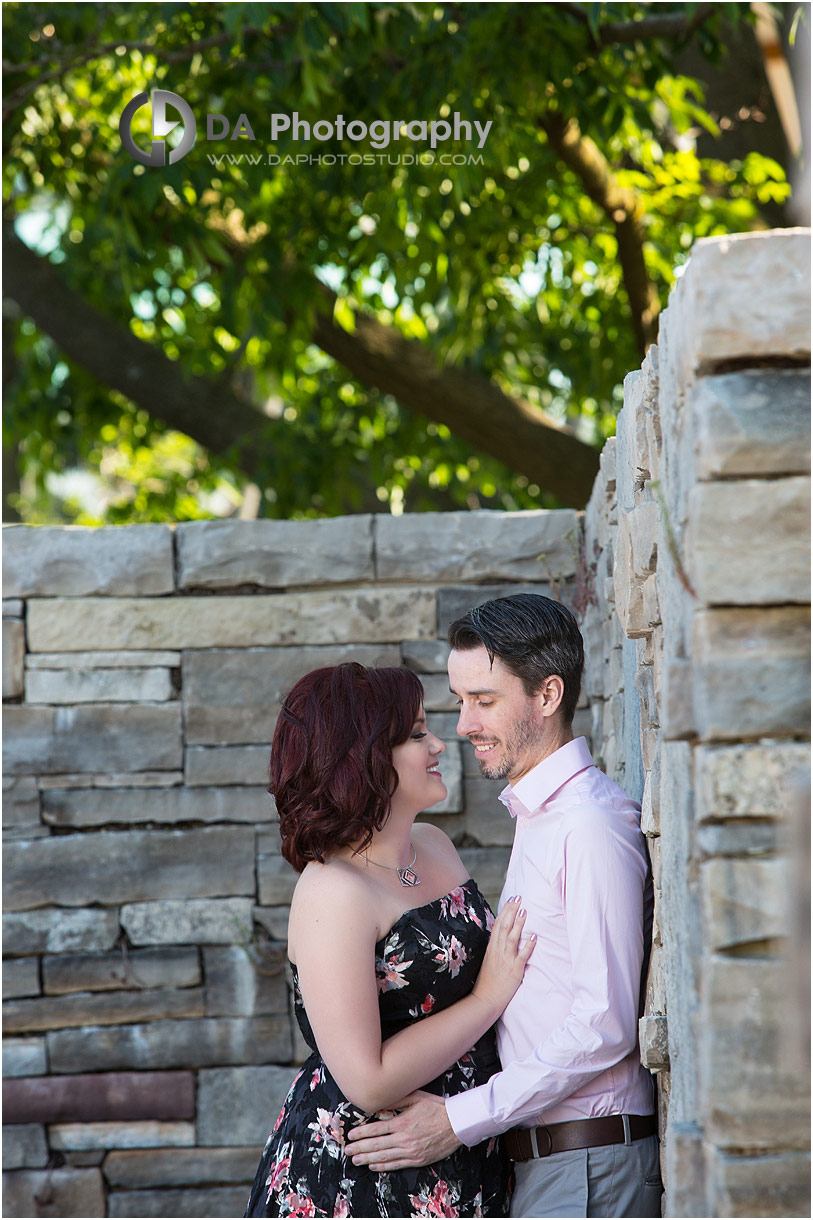 Rock Garden engagement photographer