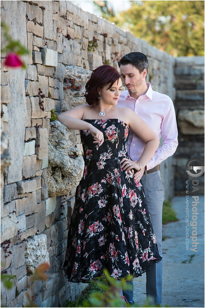 Rock Garden engagement photo