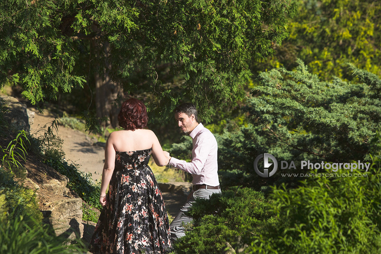 Rock Garden engagement photos