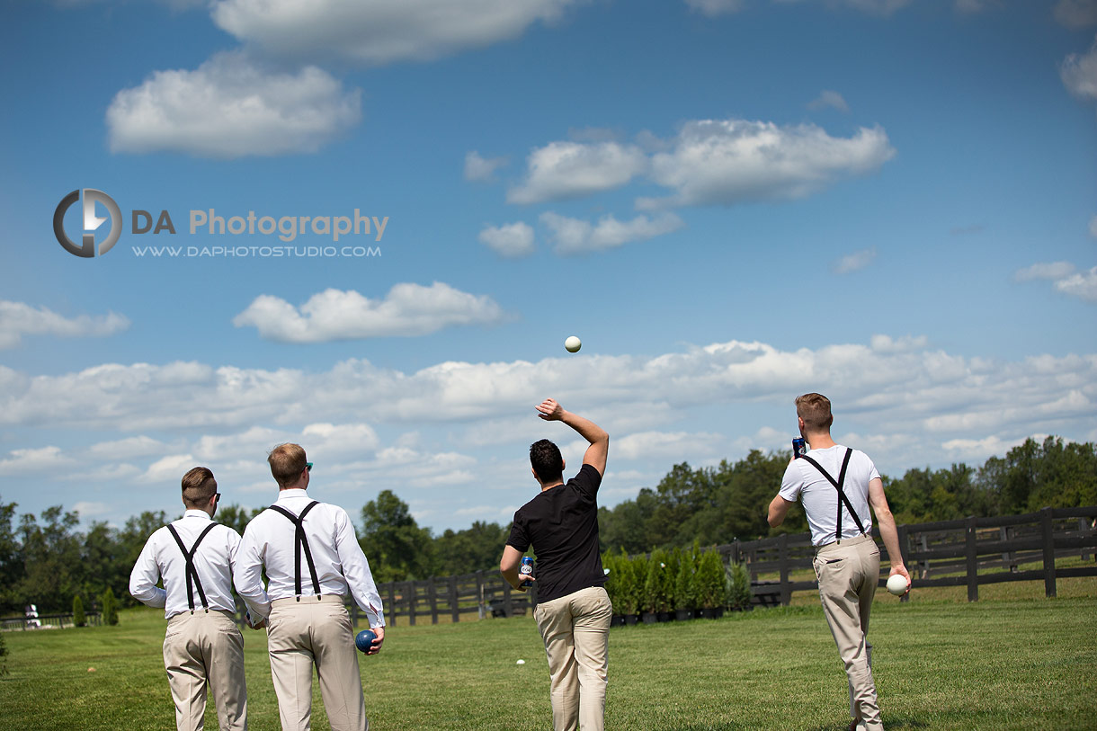 Outdoor Wedding at Parish Ridge Stables