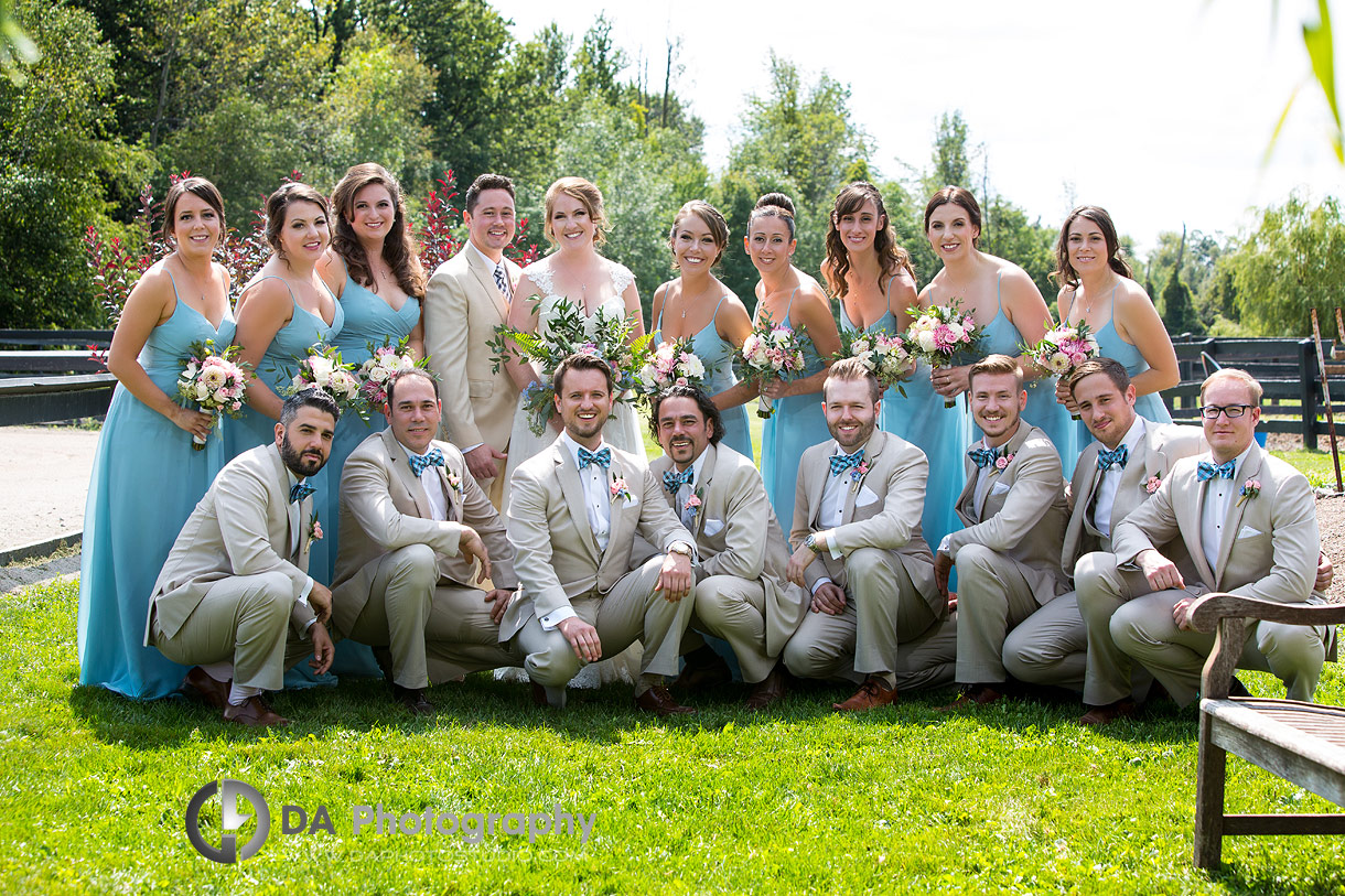 Bridesmaid Dresses at Parish Ridge Stables