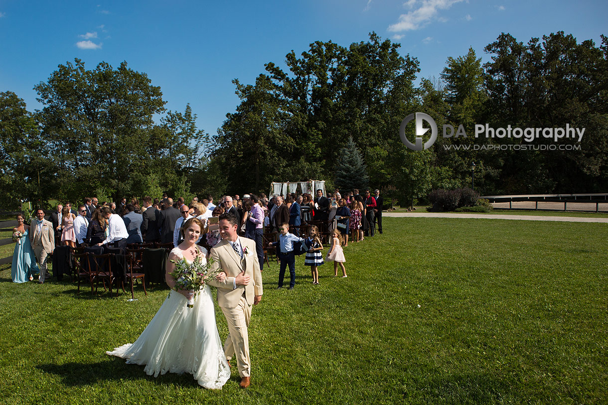 Parish Ridge Stables Wedding Ceremony