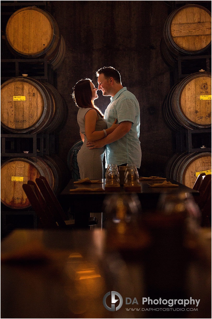 Top Photographer for Creekside Estate Winery Engagement