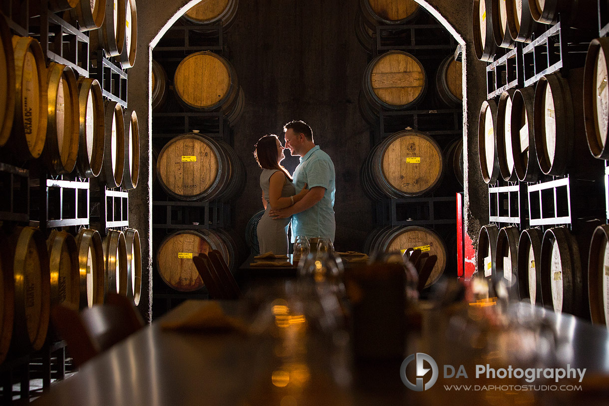 Top Photographers for Creekside Estate Winery Engagement