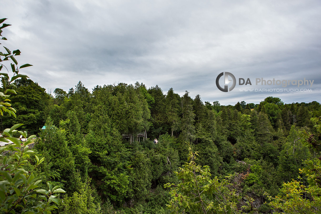 Inglis Falls engagement Photo