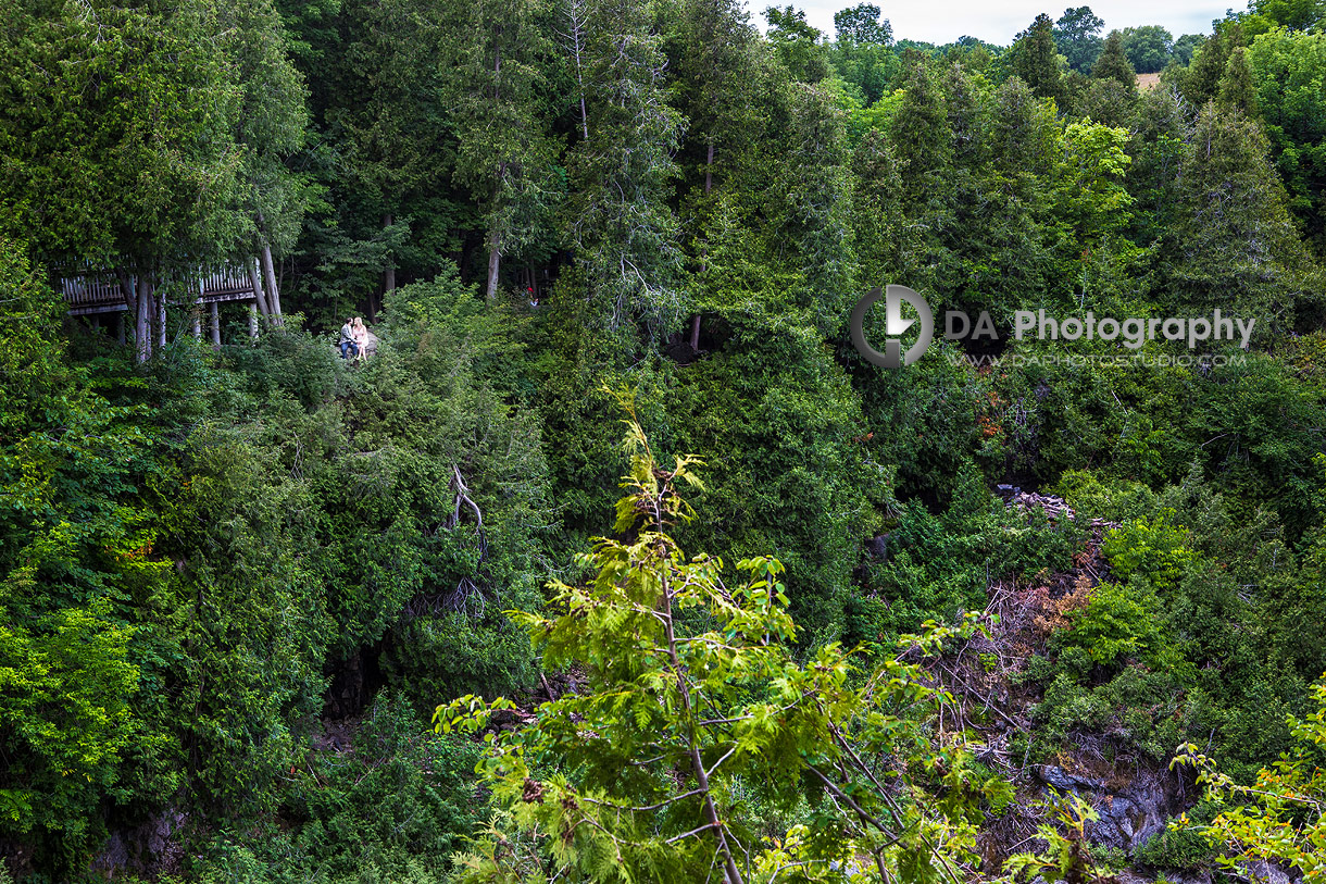 Inglis Falls engagement Pictures