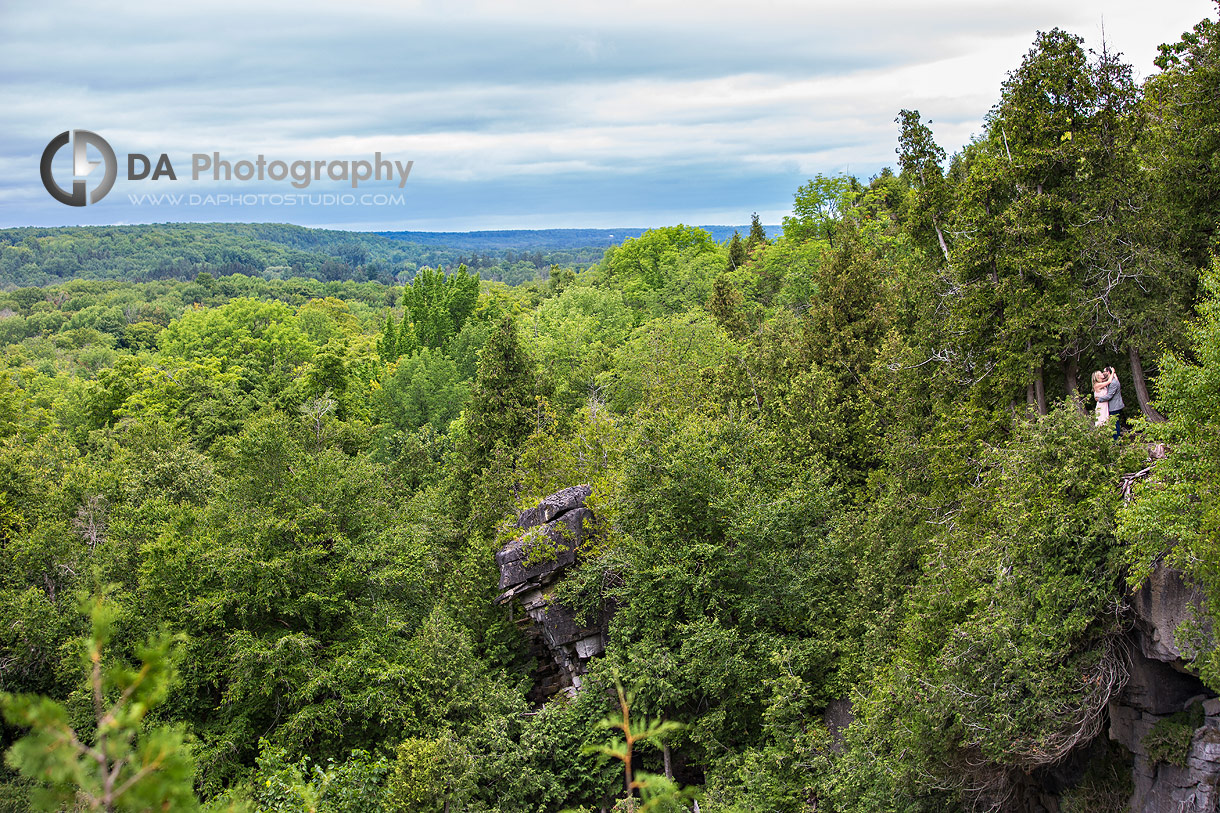 Inglis Falls engagement Picture