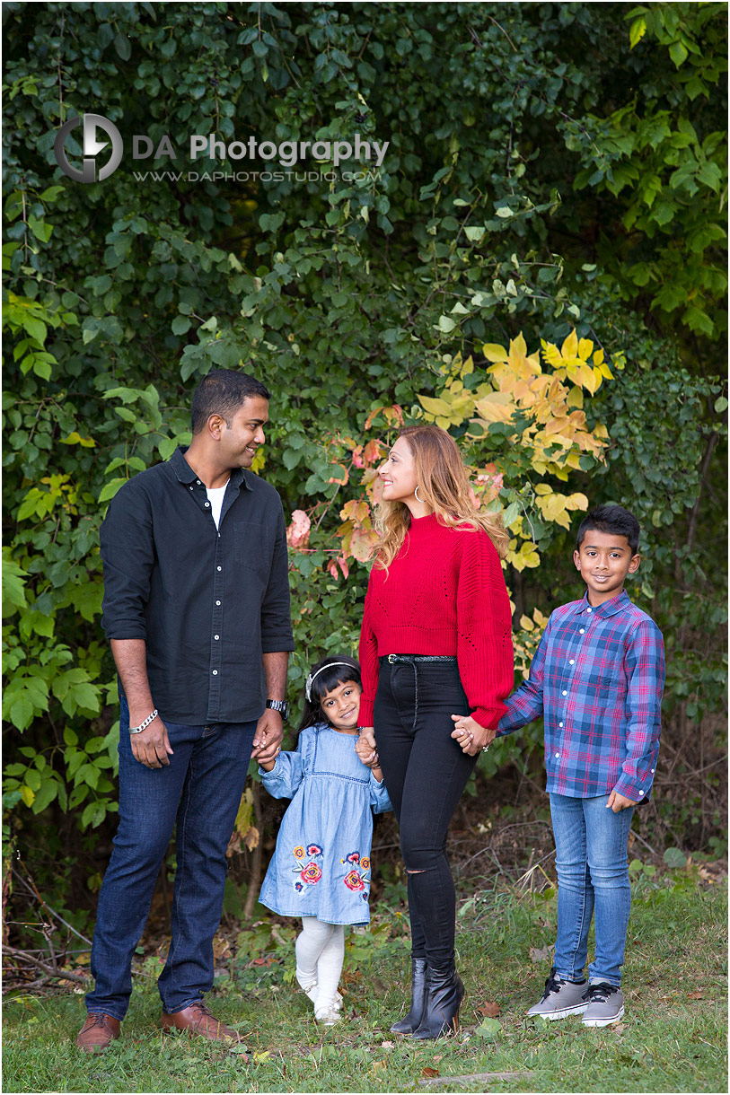 Heart Lake Conservation Area Family Portrait in Brampton