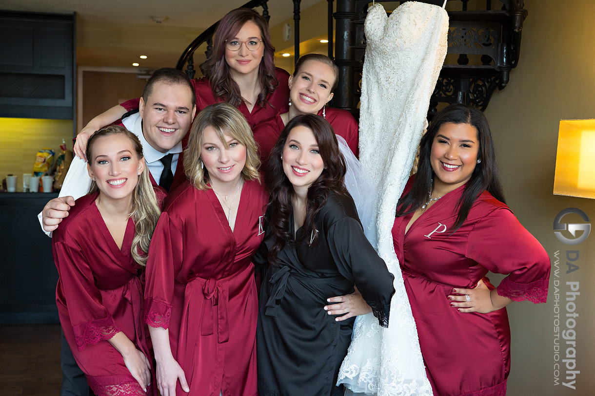 Bridesmaids at Hockley Valley