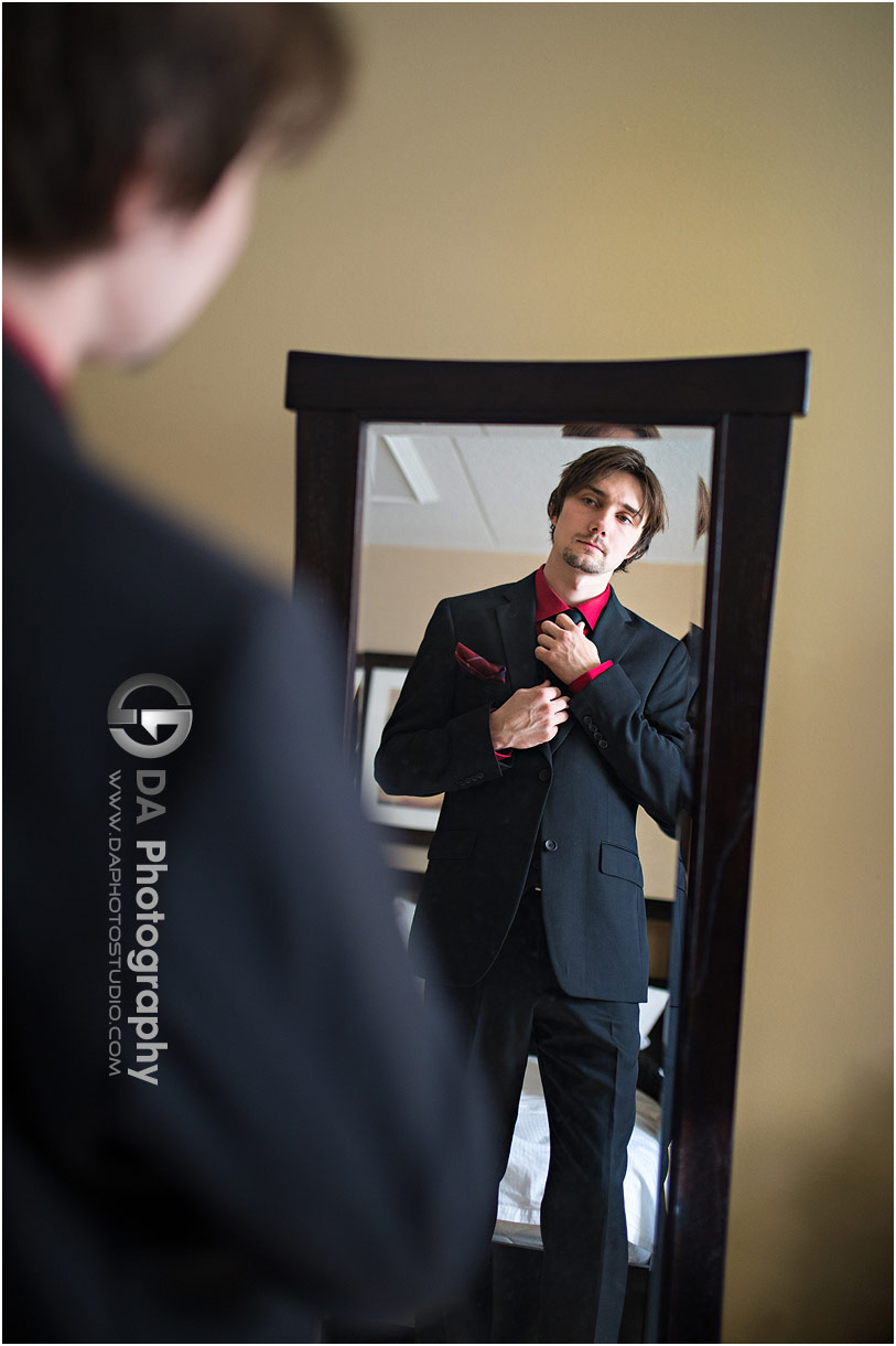 Groom at Hockley Valley in Orangeville