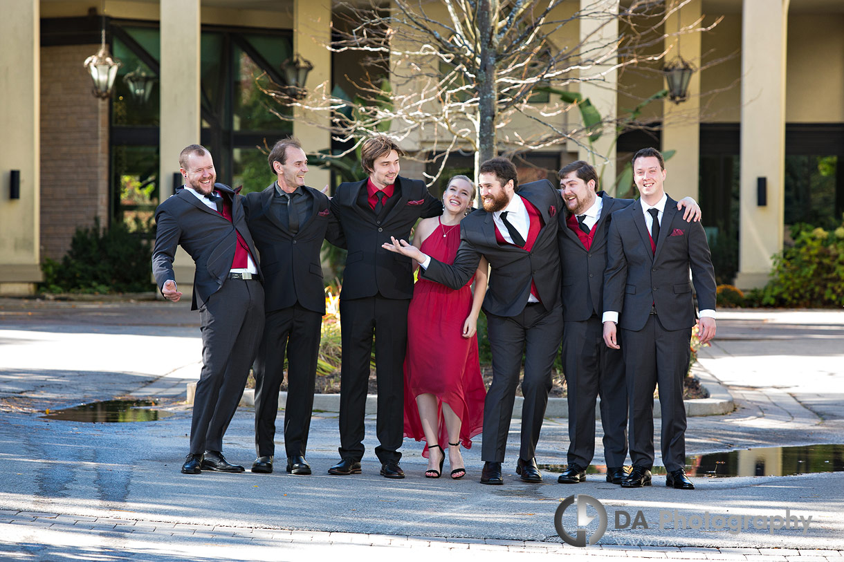 Groomsman at Hockley Valley