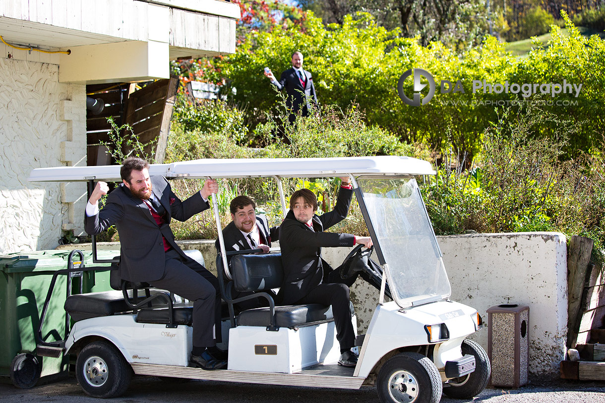 Fun Wedding Photos at Hockley Valley