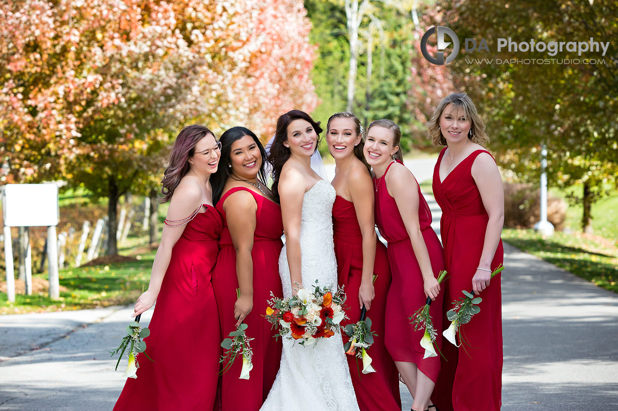 Bridesmaid Dresses at Hockley Valley