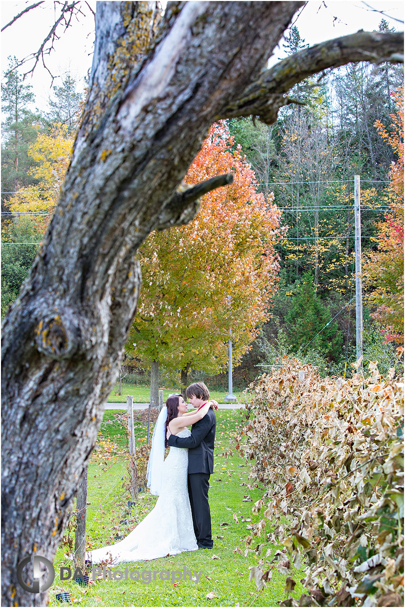 Bride and Groom at Hockley Valley