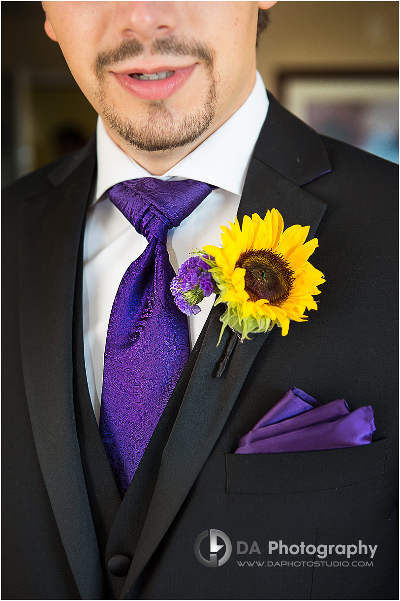 Groom at Antrum Banquet Wedding