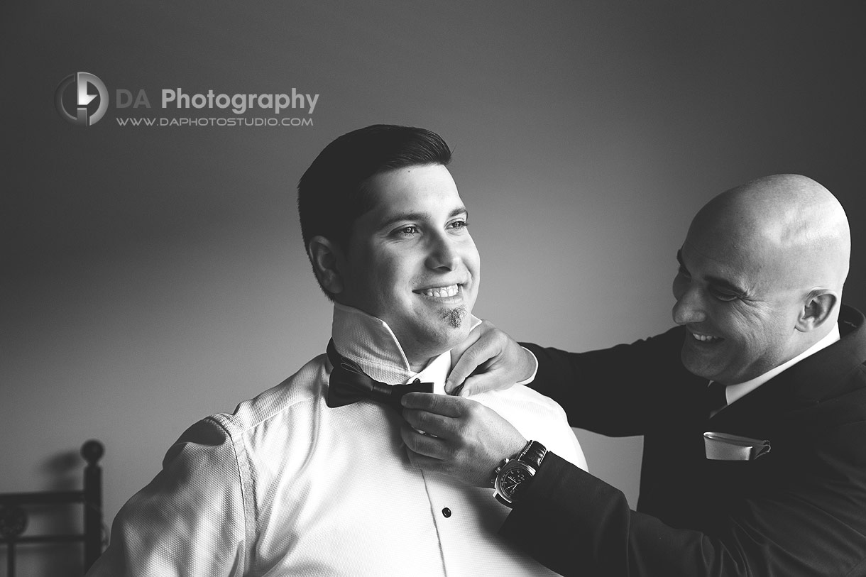 Groomsman at Terrace Banquet Hall