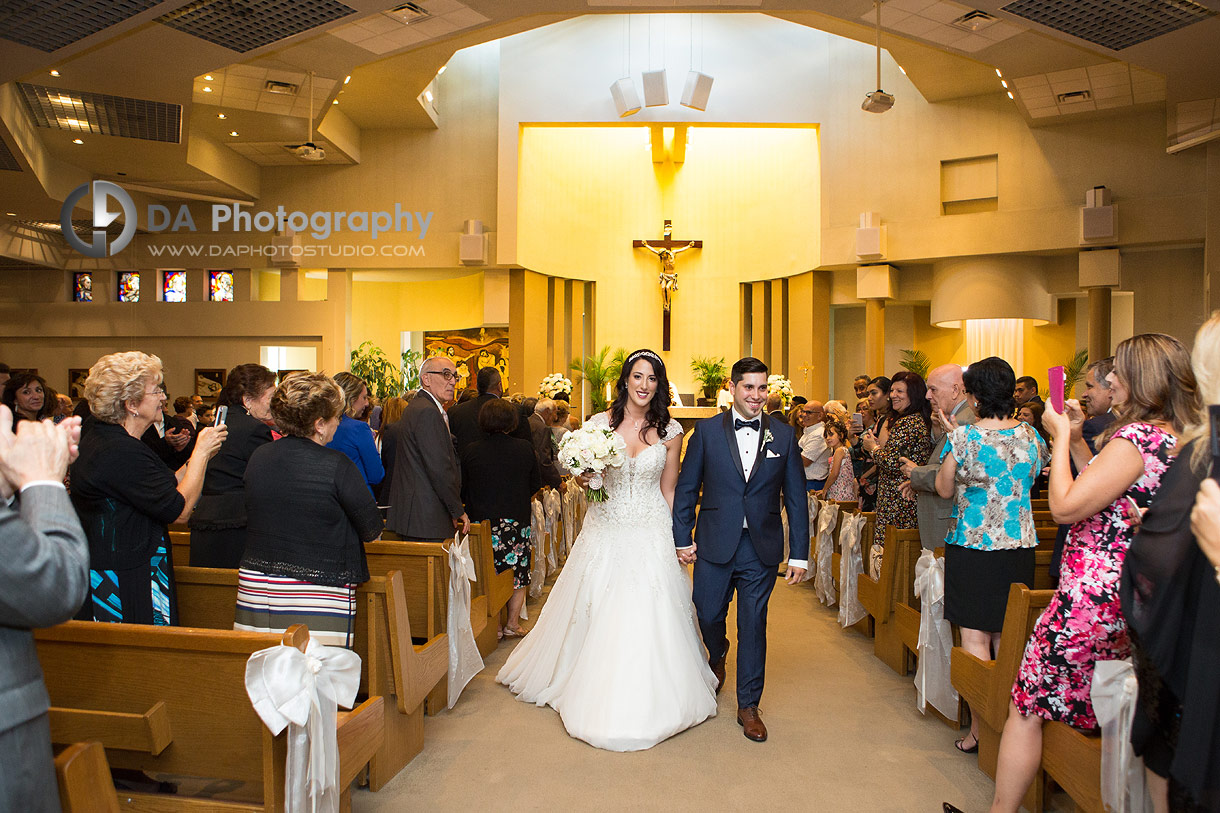 Wedding Ceremony at St. Peter’s Catholic Church in Woodbridge