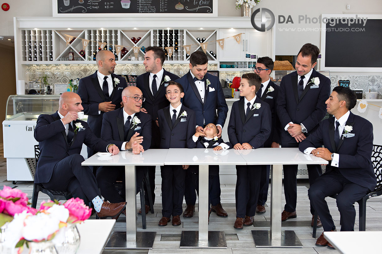 Groomsman's at The Big Canolli Bakery