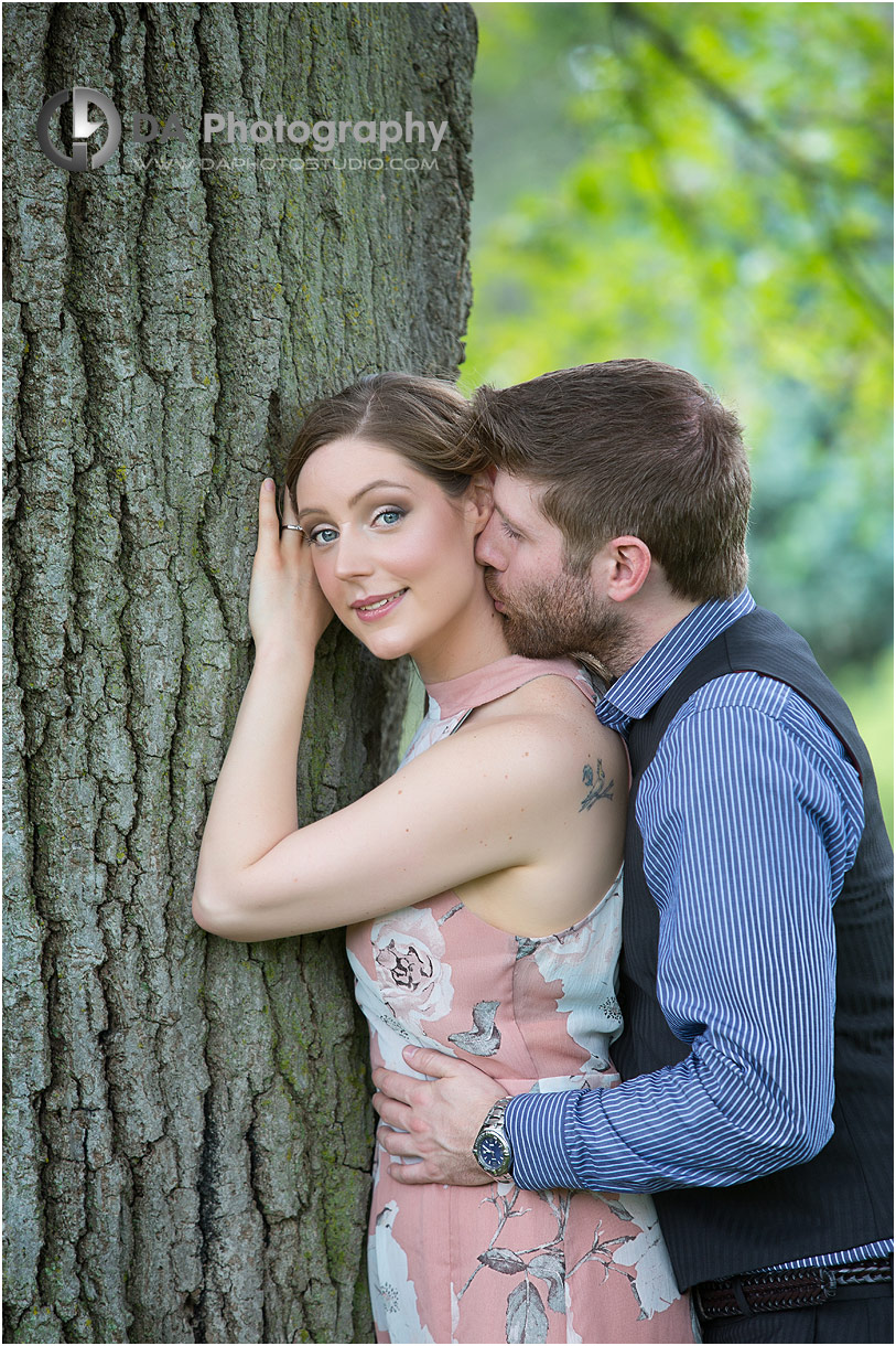 Royal Botanical Gardens engagement photo