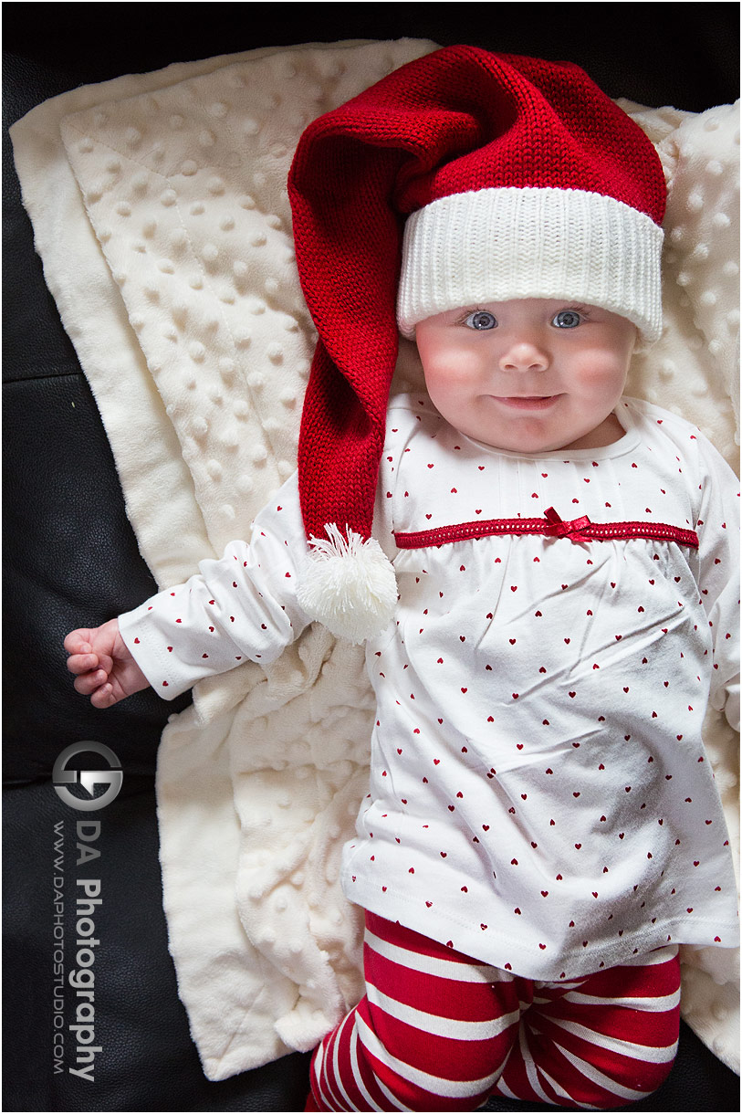 Baby Christmas photo session