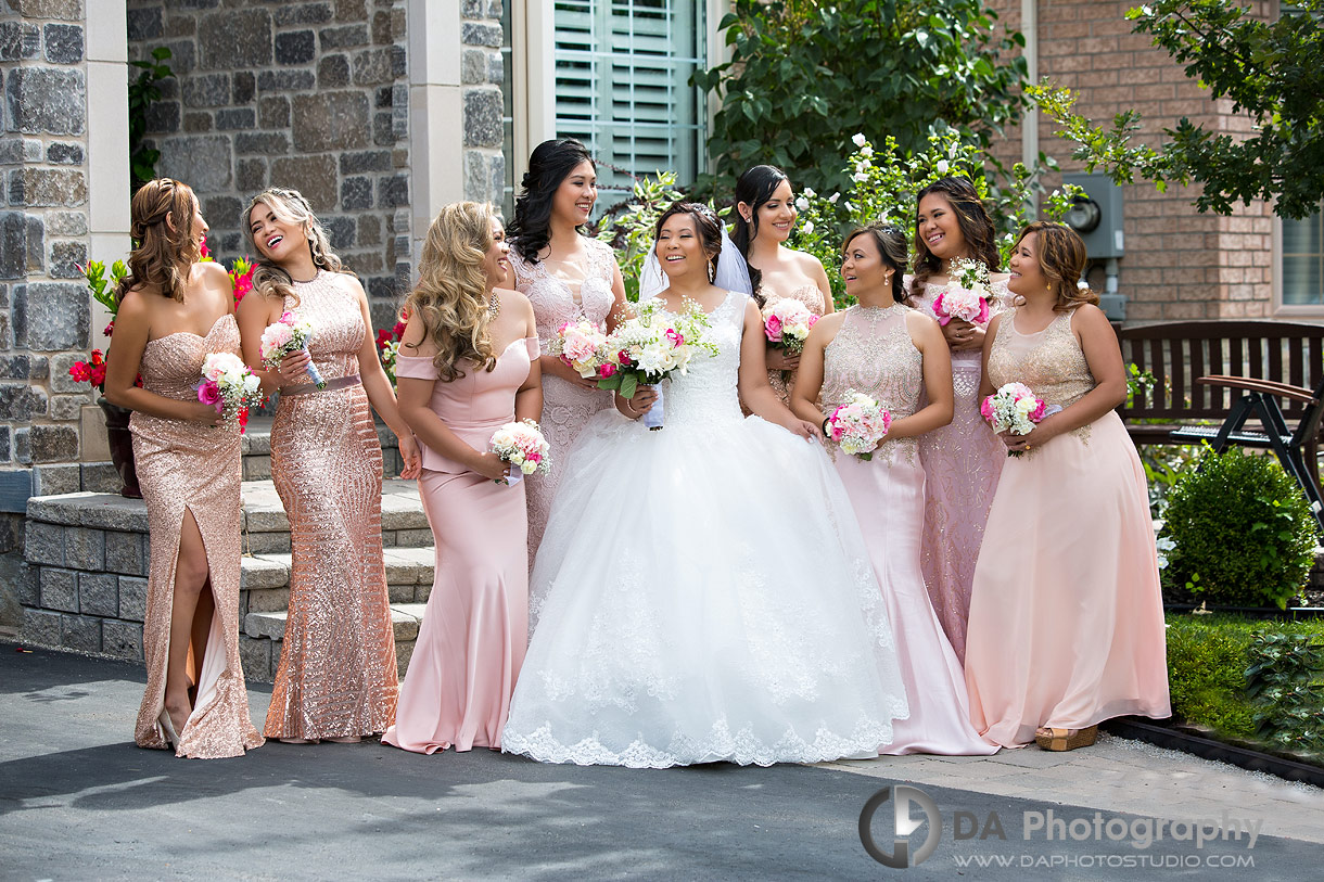 Bridesmaids in Oakville