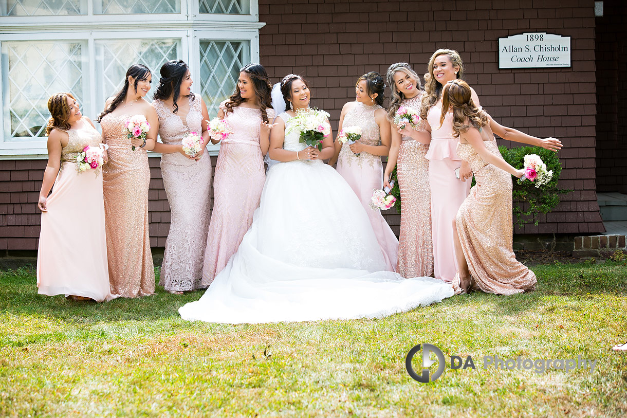 Bride with bridesmaids Photos